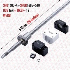 Ball Screw Set | SFU1605-4-510-BKBF12 Image