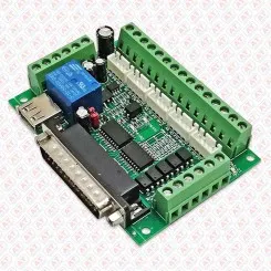 Mach 3 Breakout Board - Green Image