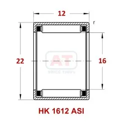 HK 1612 ASI Image